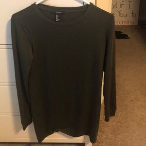 F21 long sleeve dress